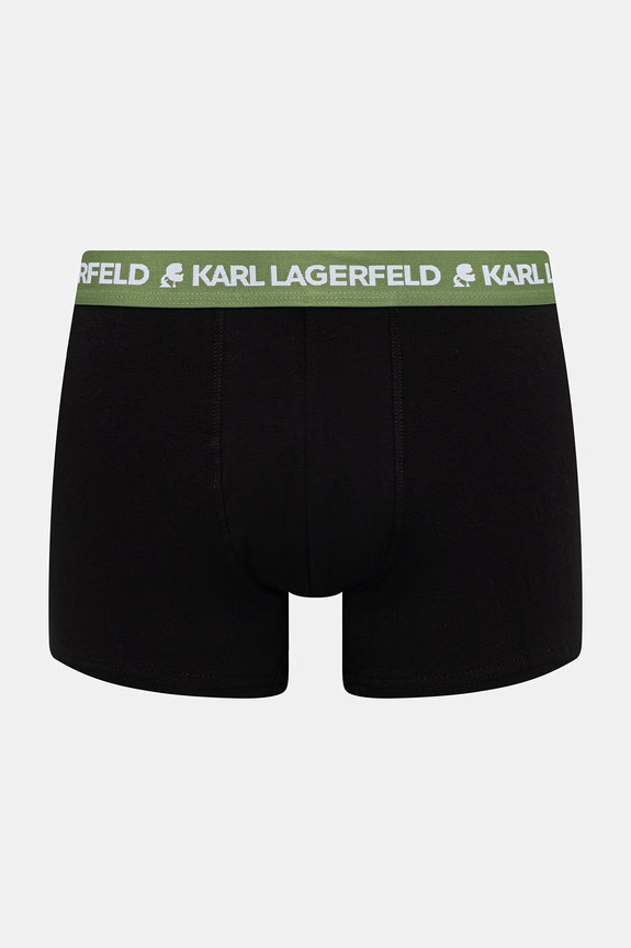 Karl Lagerfeld boxeri pentru bărbați pachet de 5 B2M47001 verde