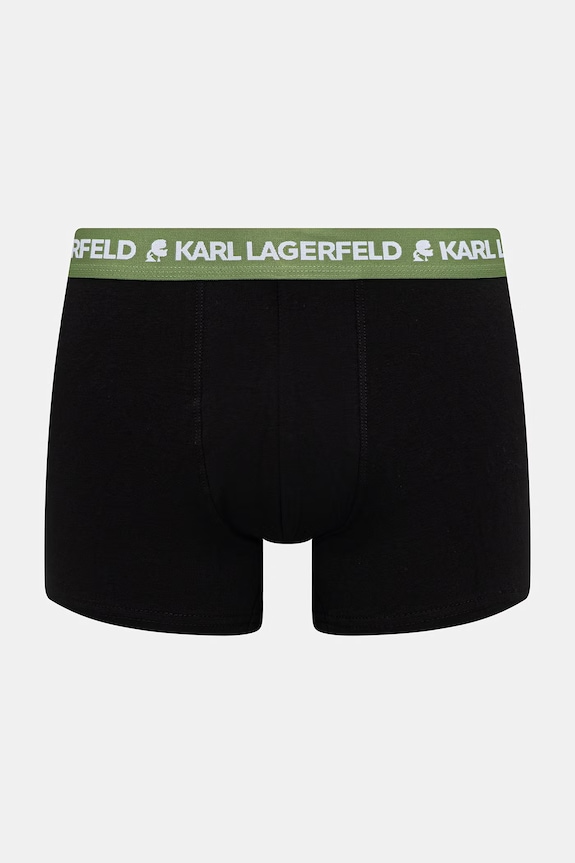 Karl Lagerfeld boxeri pentru bărbați pachet de 5 B2M47001 verde