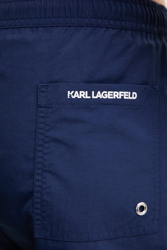Karl Lagerfeld plavecké šortky pánske B2M46045 tmavomodrá