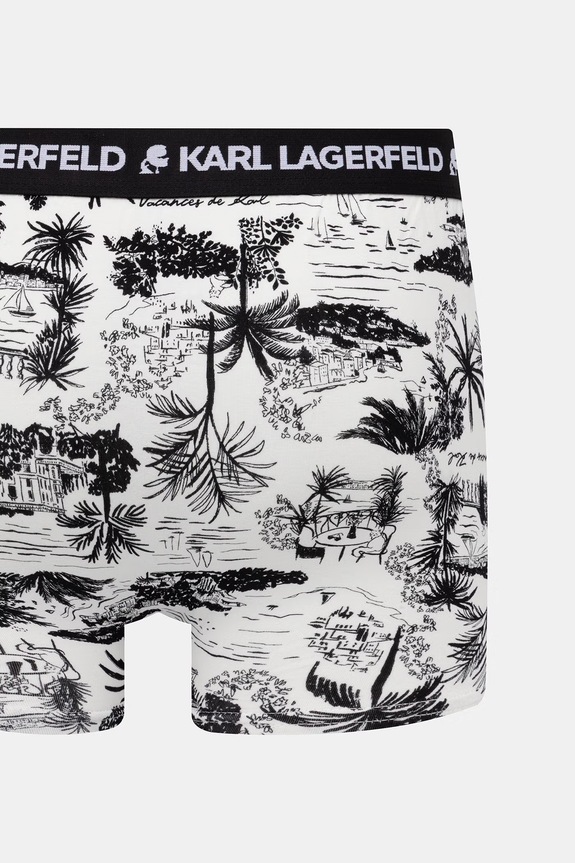 Karl Lagerfeld bokserki męskie bawełniane z elastanem 3-pack B2M47003