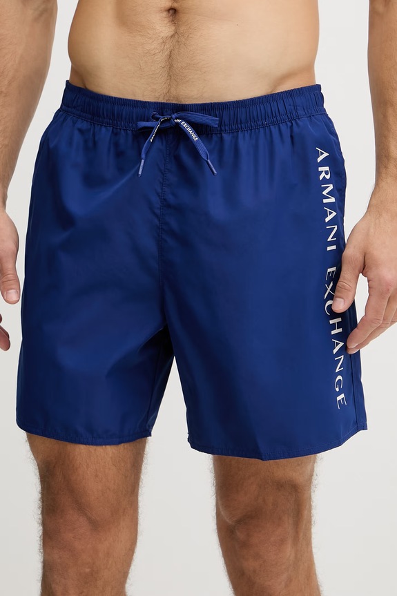 Armani Exchange férfi fürdőnadrág XM000832.AF22573 sötétkék SS26