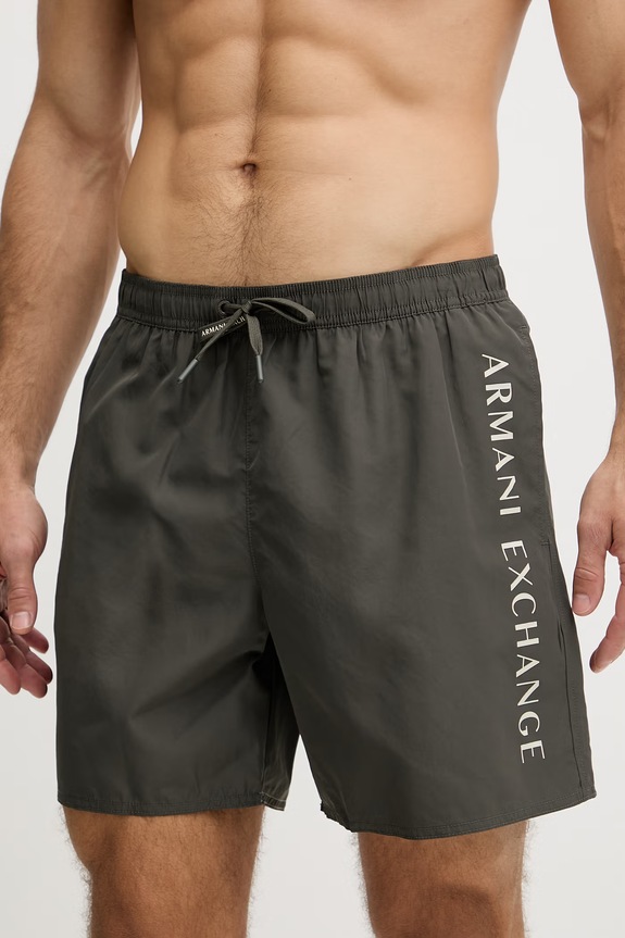Armani Exchange férfi fürdőnadrág XM000832.AF22573 zöld SS26