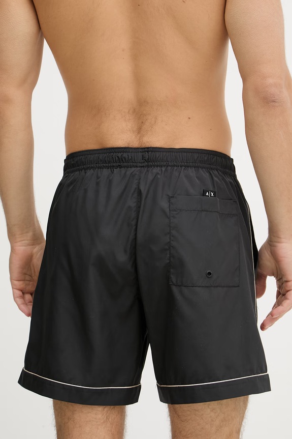 Oblečenie Armani Exchange plavecké šortky pánske XM000832.AF22590 čierna