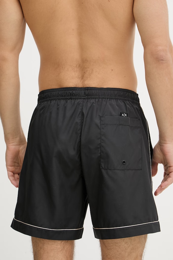 Oblečenie Armani Exchange plavecké šortky pánske XM000832.AF22590 čierna