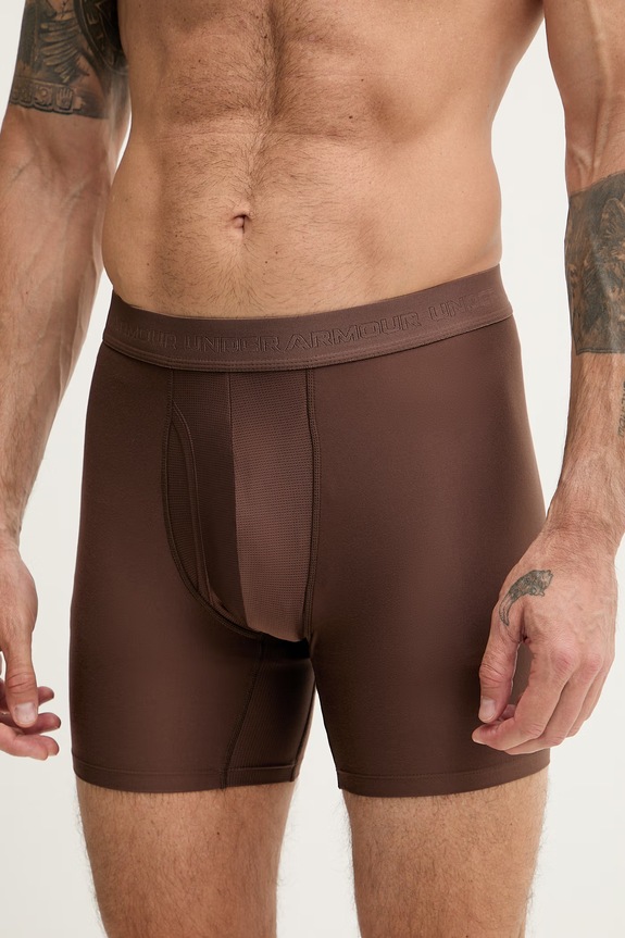 Under Armour μποξεράκι ανδρικά PERFORMANCE TECH 3-pack 25UUSHJ913 μπεζ SS26