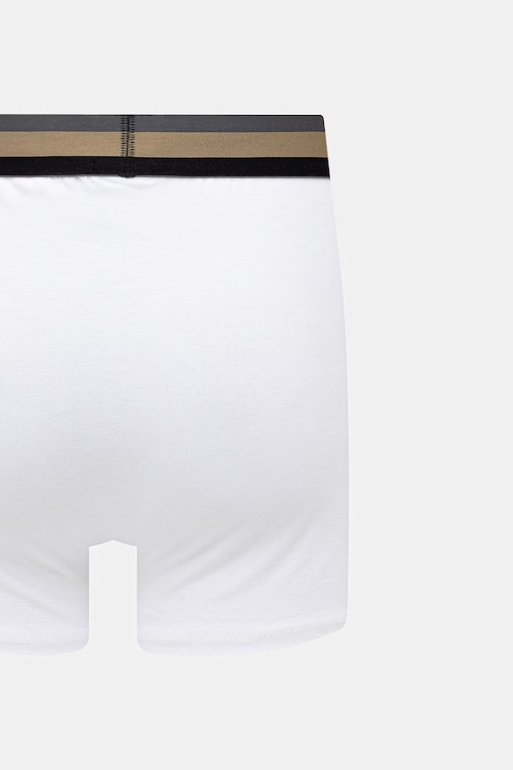 CR7 Cristiano Ronaldo εφαρμοστά μποξεράκια Ανδρικά βαμβακερά με ελαστάν 3-pack 8100.49.718 λευκό