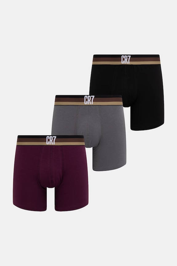 CR7 Cristiano Ronaldo bokserki 3-pack dzianina czarny 8100.49.719