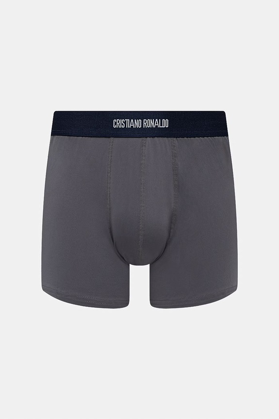 Ρούχα CR7 Cristiano Ronaldo Εφαρμοστά μποξεράκια Ανδρικά 3-pack 8199.49.208 σκούρο μπλε