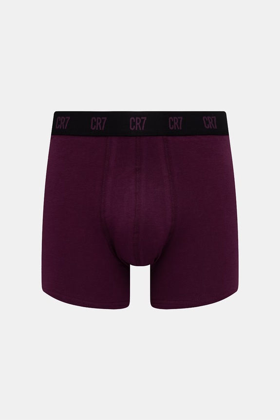 CR7 Cristiano Ronaldo bokserki dopasowane męskie bawełniane z elastanem 3-pack zielony 8100.49.2789