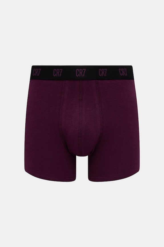 CR7 Cristiano Ronaldo bokserki dopasowane męskie bawełniane z elastanem 3-pack zielony 8100.49.2789