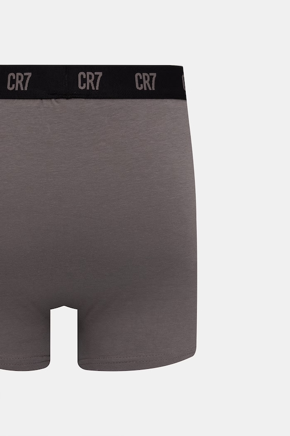 CR7 Cristiano Ronaldo bokserki dopasowane męskie bawełniane z elastanem 3-pack 8100.49.2789
