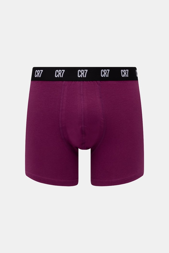 CR7 Cristiano Ronaldo bokserki dopasowane męskie bawełniane z elastanem 4-pack 8104.49.2510 szary SS26