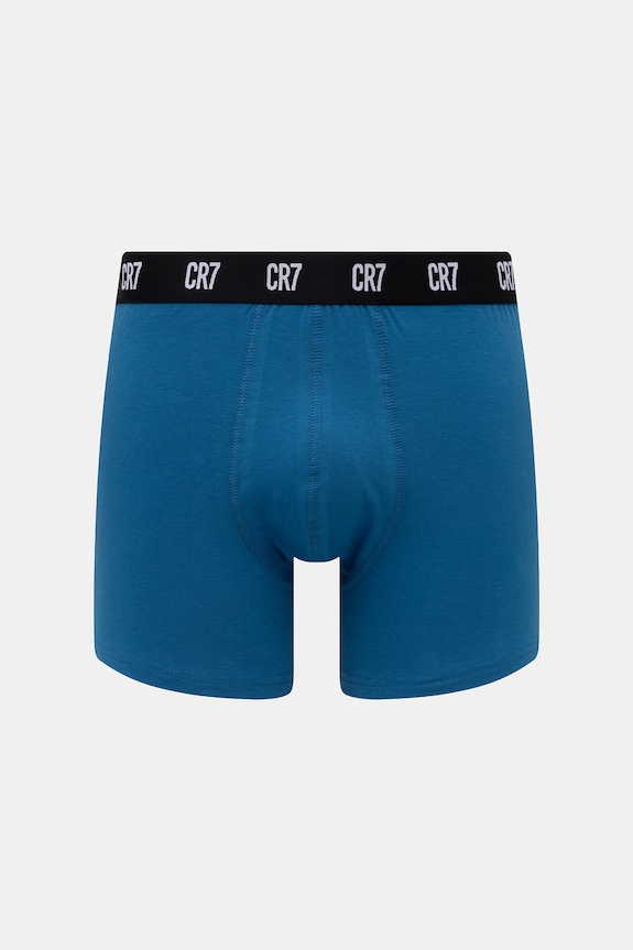 Odzież CR7 Cristiano Ronaldo bokserki dopasowane męskie bawełniane z elastanem 4-pack 8104.49.2510 szary