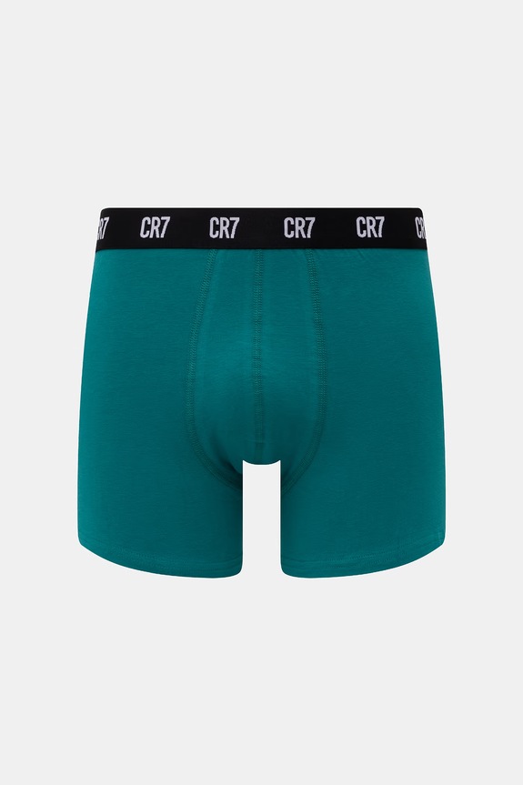 CR7 Cristiano Ronaldo bokserki dopasowane męskie bawełniane z elastanem 4-pack 8104.49.2510 szary