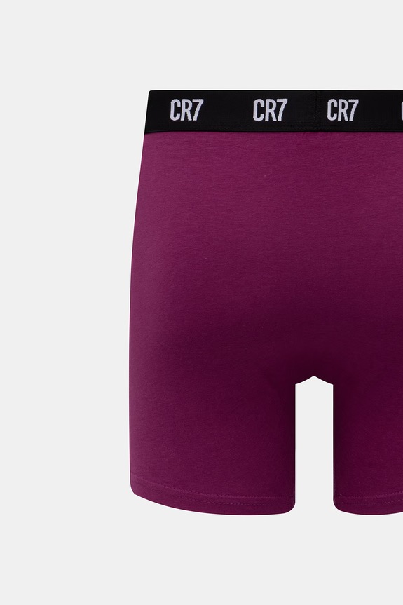CR7 Cristiano Ronaldo bokserki dopasowane męskie bawełniane z elastanem 4-pack 8104.49.2510