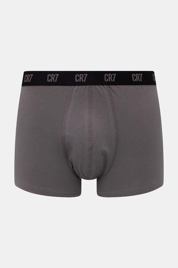 Abbigliamento CR7 Cristiano Ronaldo boxer aderenti da uomo in cotone con elastan pacco da 4 8104.49.2511 verde