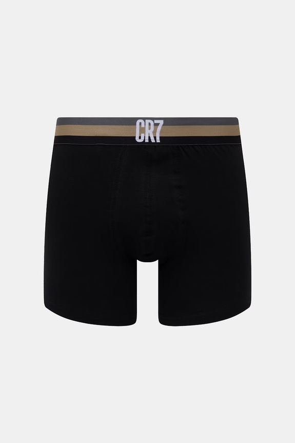 CR7 Cristiano Ronaldo bokserki dopasowane męskie bawełniane z elastanem 5-pack 8125.49.2358 biały