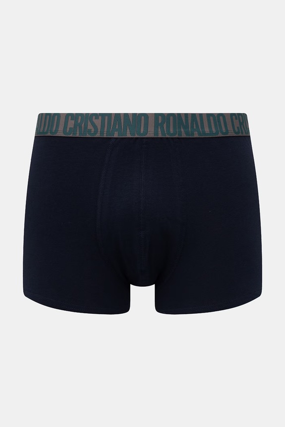 CR7 Cristiano Ronaldo boxer aderenti da uomo in cotone con elastan pacco da 5 8125.49.2362 blu navy SS26