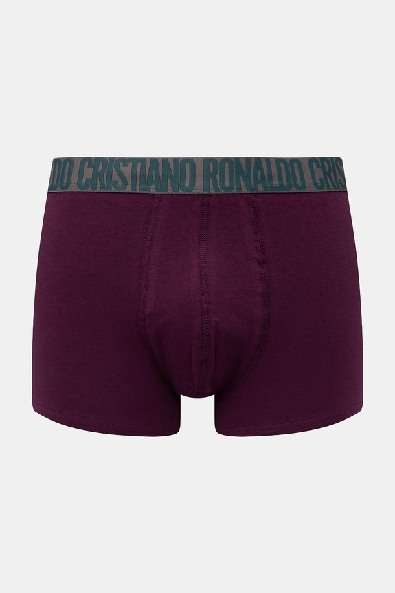 Abbigliamento CR7 Cristiano Ronaldo boxer aderenti da uomo in cotone con elastan pacco da 5 8125.49.2362 blu navy