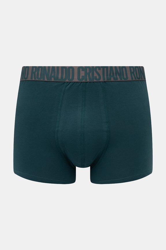 CR7 Cristiano Ronaldo boxer aderenti da uomo in cotone con elastan pacco da 5 blu navy 8125.49.2362