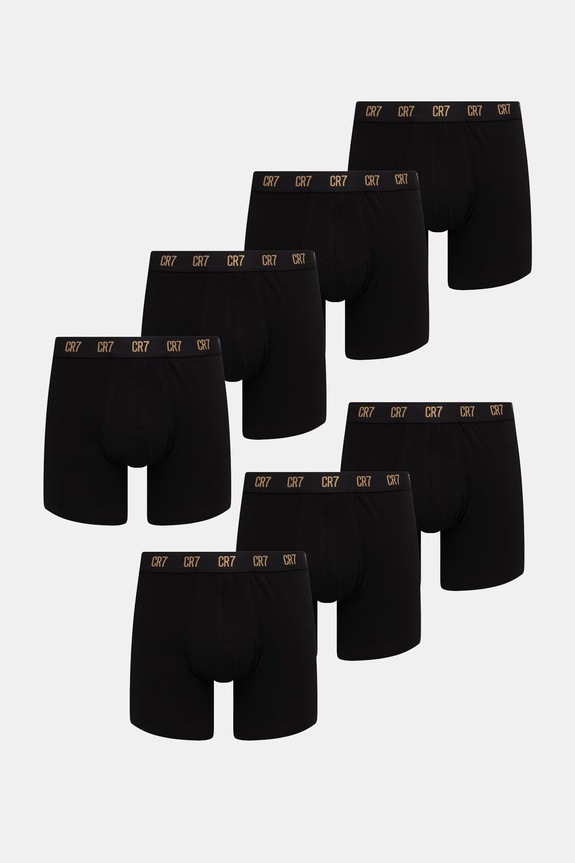 CR7 Cristiano Ronaldo bokserki 7-pack dzianina czarny 8127.49.2816