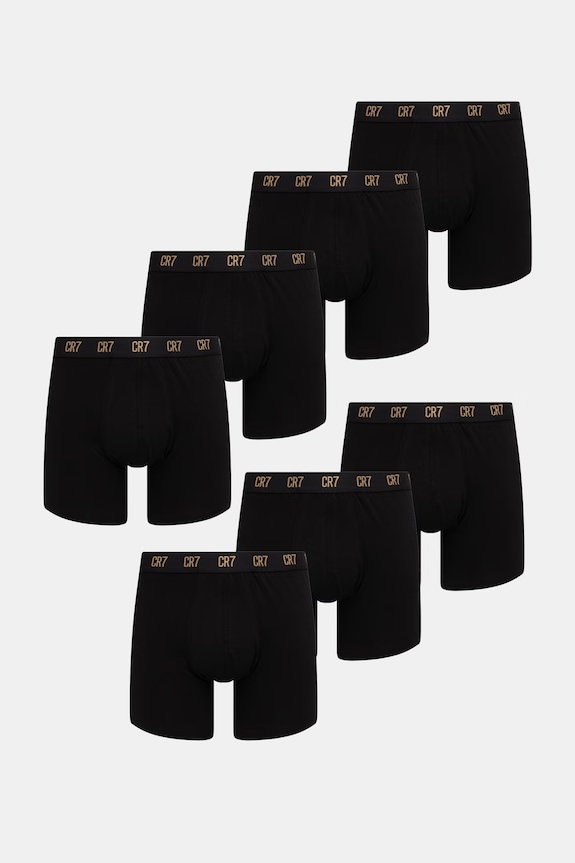 CR7 Cristiano Ronaldo bokserki 7-pack dzianina czarny 8127.49.2816