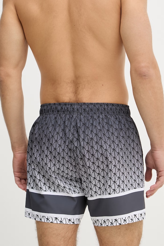 Îmbrăcăminte HUGO pantaloni scurți de baie pentru bărbați PALMS_SWIM_SHORTS 50561097 gri