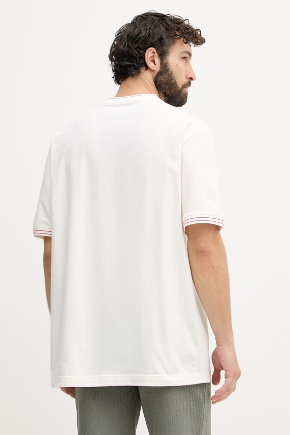 Oblečenie HUGO tričko pánske s bavlnou ROY T-SHIRT 50559715 béžová