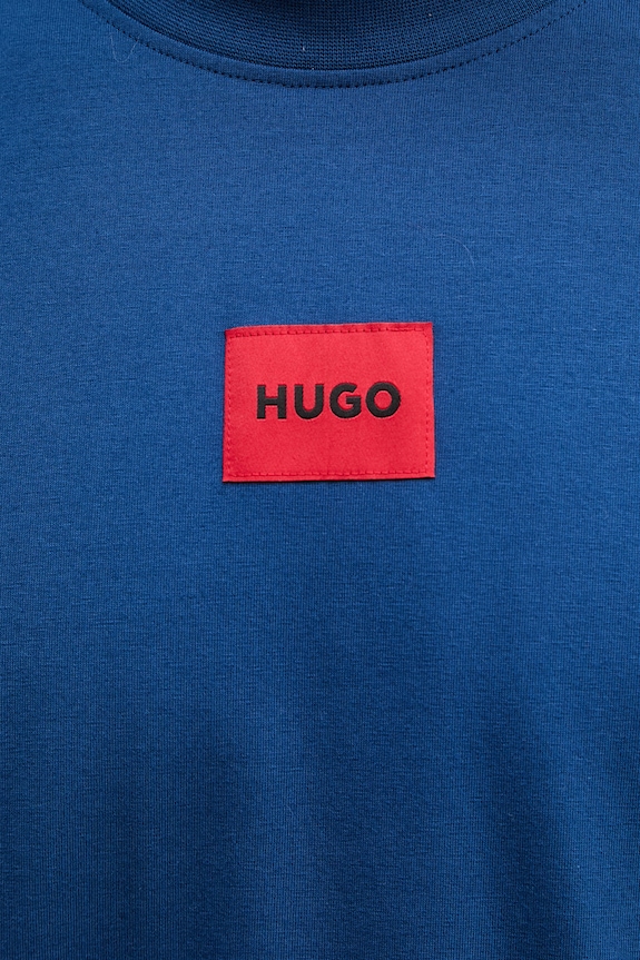 HUGO dvojdielne pyžamo pánske GALAXY SHORT SET 50559742 modrá