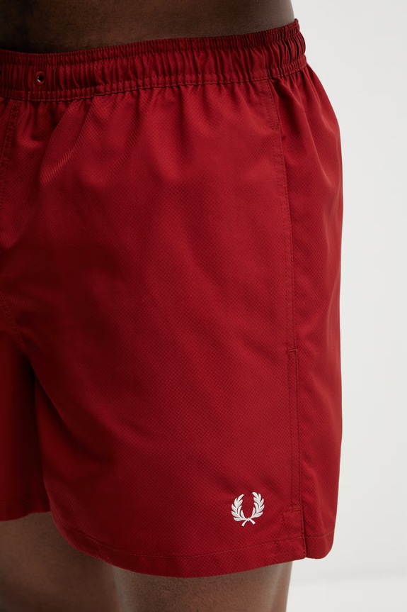 Fred Perry swim shorts red S2303