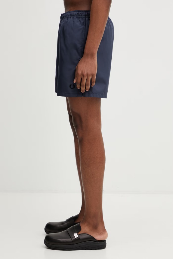 Plavkové šortky Fred Perry S2303 tmavomodrá SS26