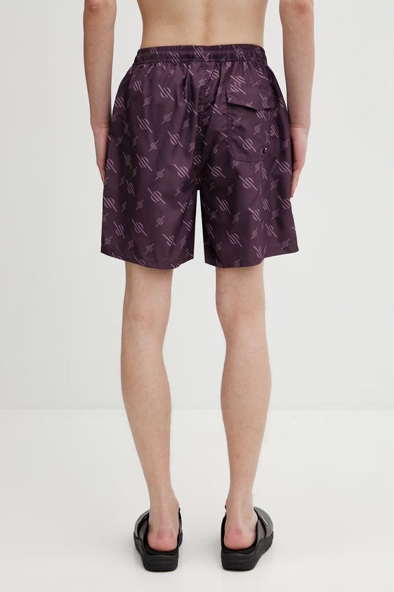Clothing Daily Paper irregular monogram Men's swim shorts 2610066 violet