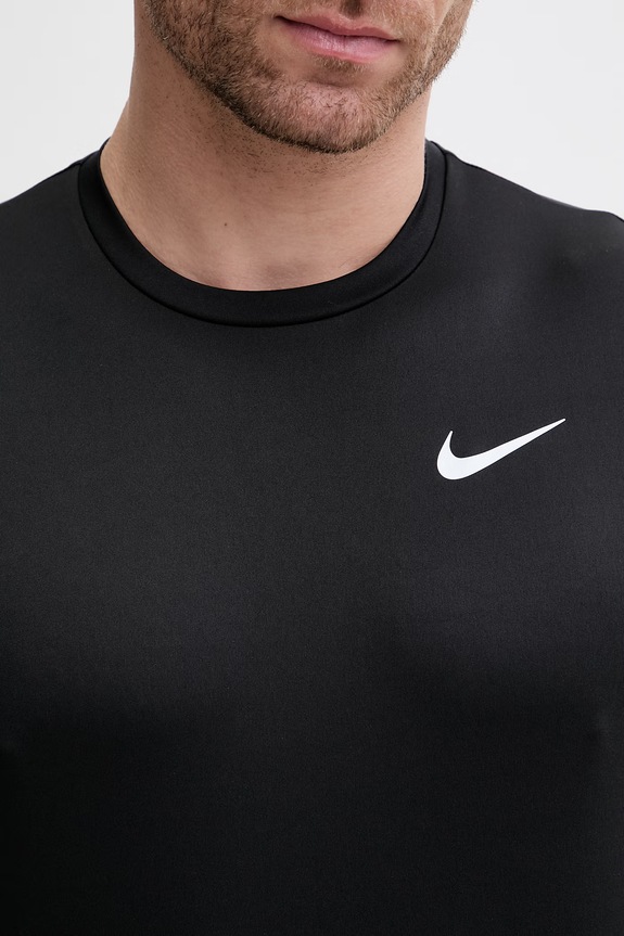 Nike τοπ κολύμβησης ανδρικό μαύρο NESSA585
