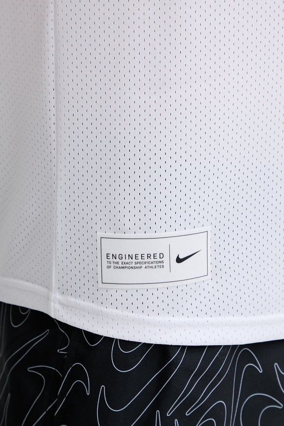 Nike τοπ κολύμβησης ανδρικό λευκό NESSF515