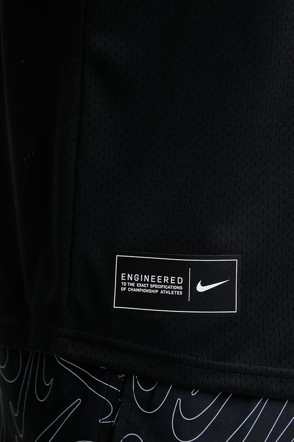 Nike τοπ κολύμβησης ανδρικό μαύρο NESSF515