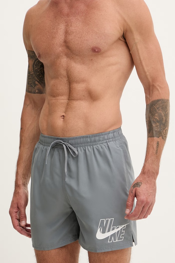 Nike plavkové šortky pánske NESSG574 sivá SS26