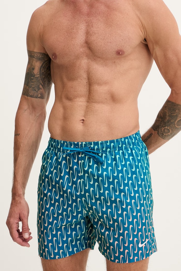 Nike szorty kąpielowe męskie NESSG577 niebieski SS26