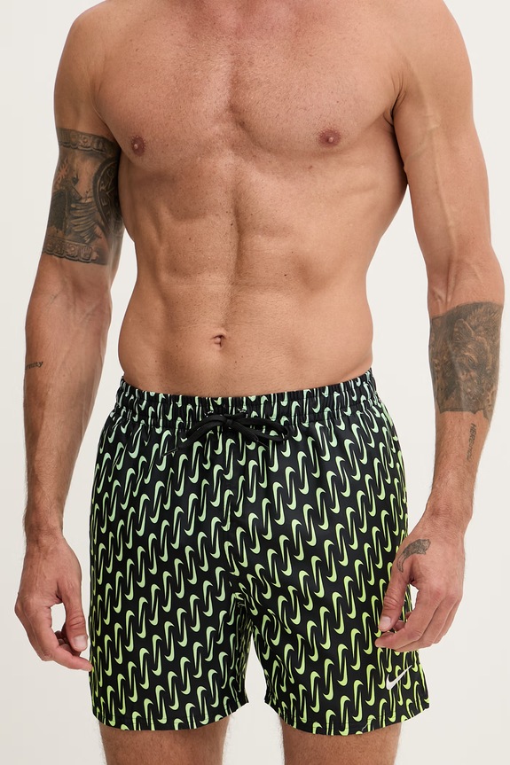 Nike szorty kąpielowe męskie NESSG577 czarny SS26
