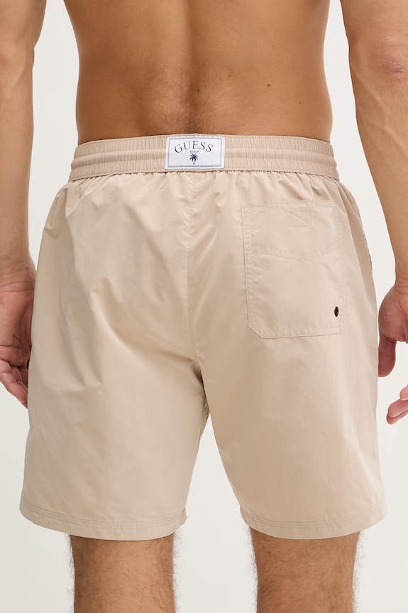 Îmbrăcăminte Guess pantaloni scurți de baie bărbați F6GT01.WN162 bej