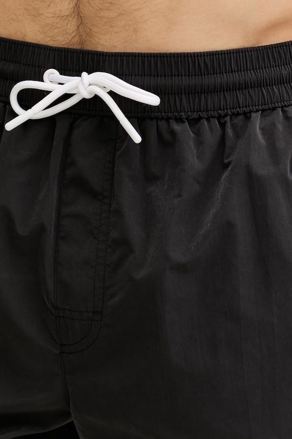 Guess pantaloni scurți de baie bărbați negru F6GT01.WN162