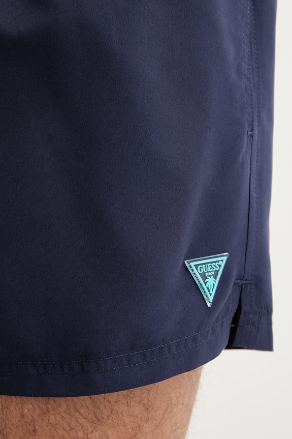 Guess pantaloni scurți de baie bărbătești bleumarin F6GT25.WG282