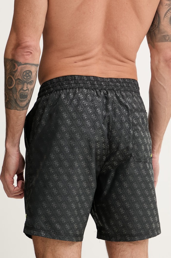 Îmbrăcăminte Guess pantaloni scurți de baie pentru bărbați F6GT26.WG2A2 negru