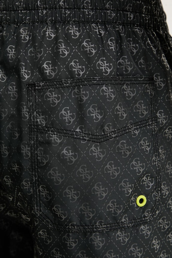 Guess pantaloni scurți de baie pentru bărbați F6GT26.WG2A2 negru