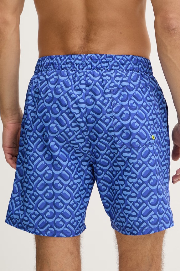 Îmbrăcăminte Guess pantaloni scurți de baie bărbați F6GT27.WG2A2 albastru