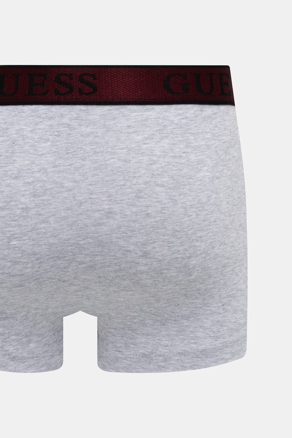 Guess boxerky pánske bavlnené s elastanom JOE 3-pack U5BG13.K6YW1 čierna