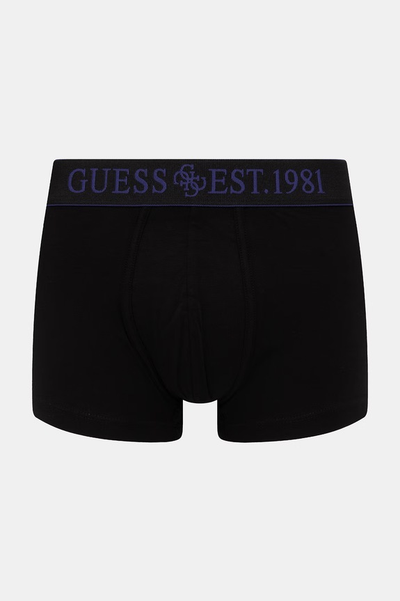 Guess bokserki męskie bawełniane z elastanem JOE 3-pack fioletowy U6GG03.K6YW1