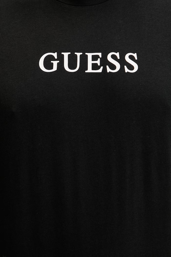 Guess tričko pánske bavlnené 3-pack čierna U6GG04.KCAM1