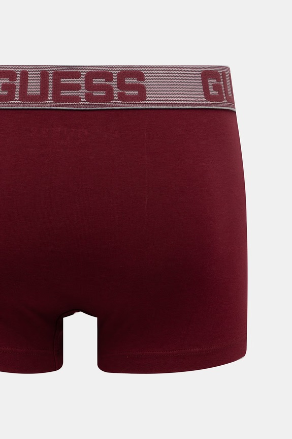 Guess boxerky pánske bavlnené s elastanom JOE 3-balenie U6GG13.K6YW1 sivá
