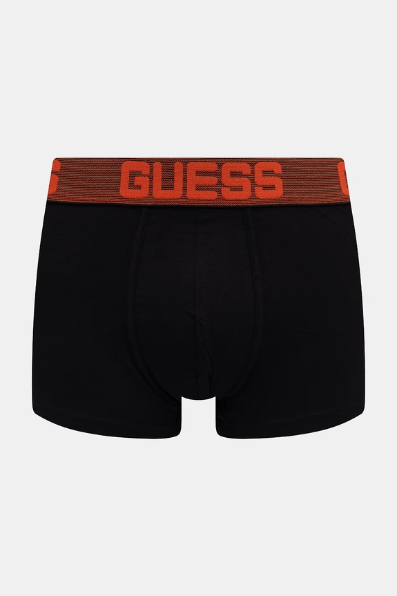 Odzież Guess bokserki męskie bawełniane z elastanem JOE 3-pack U6GG13.K6YW1 czarny