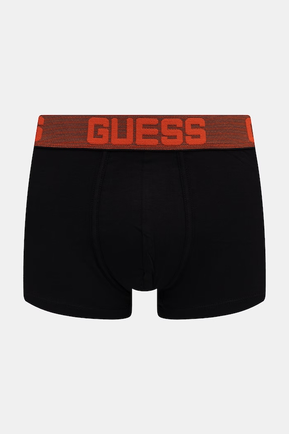 Odzież Guess bokserki męskie bawełniane z elastanem JOE 3-pack U6GG13.K6YW1 czarny